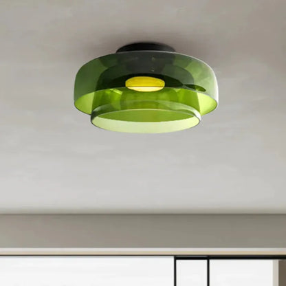 Elegant Glass Pendant Ceiling Lamp