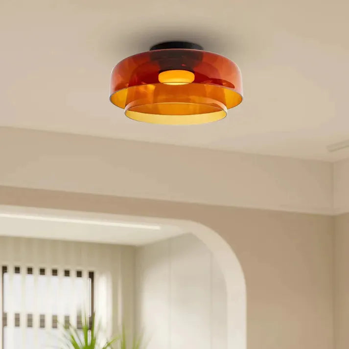 Elegant Glass Pendant Ceiling Lamp