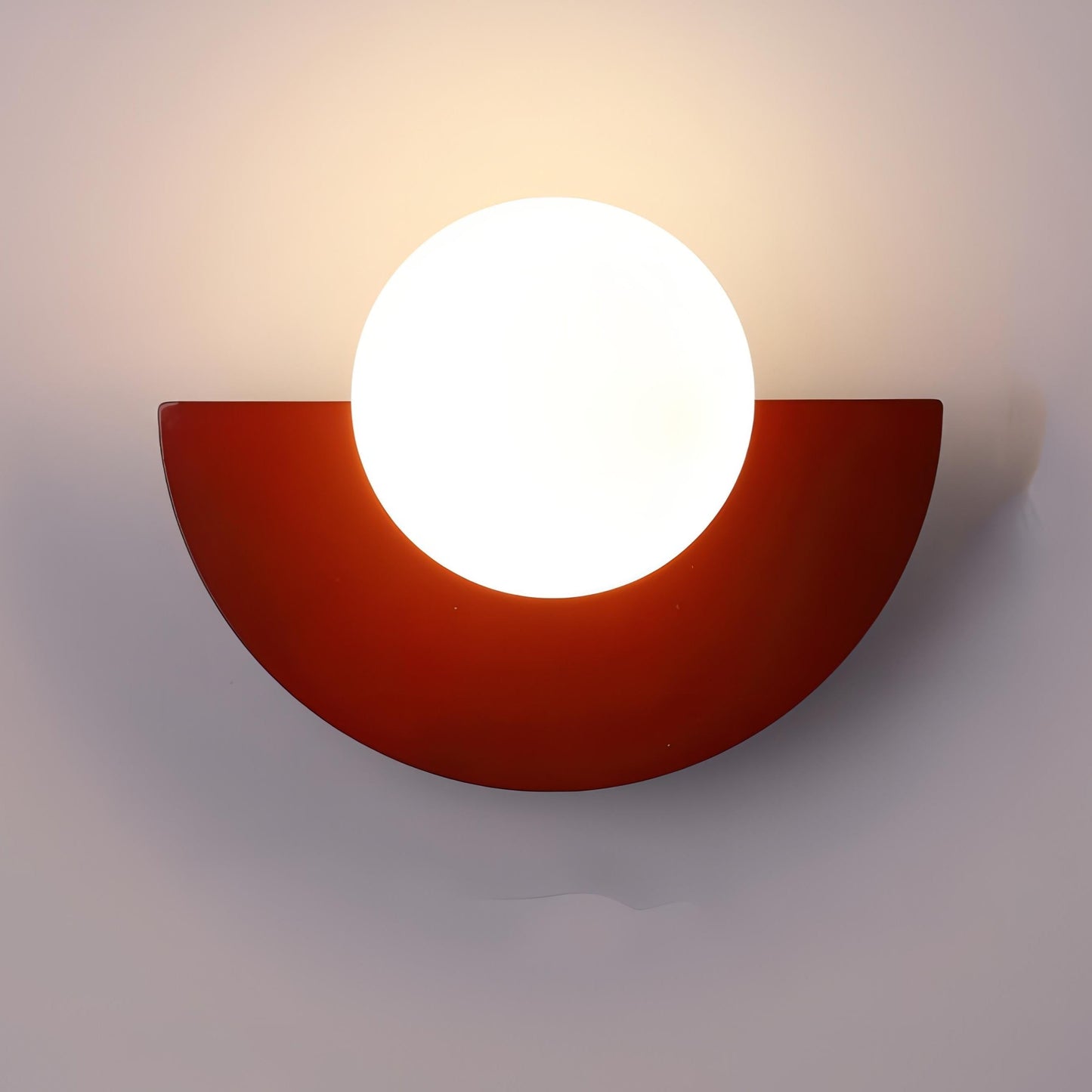 NordicGlow | Modern Elegant Semi-Circular Wall Sconce Light Fixture 6