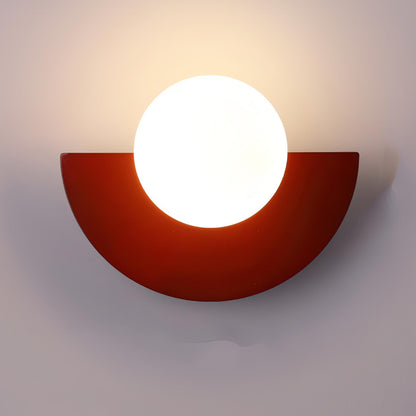 NordicGlow | Modern Elegant Semi-Circular Wall Sconce Light Fixture 6