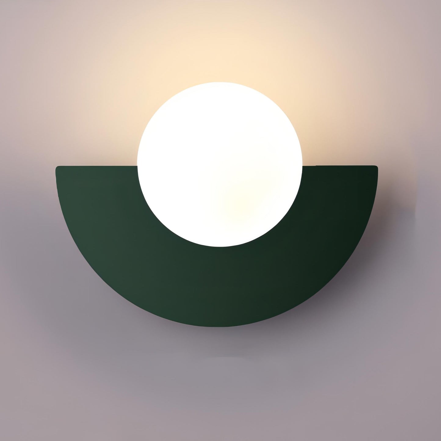 NordicGlow | Modern Elegant Semi-Circular Wall Sconce Light Fixture 7