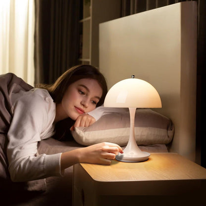 Cozy Wireless Mushroom Table Lamp