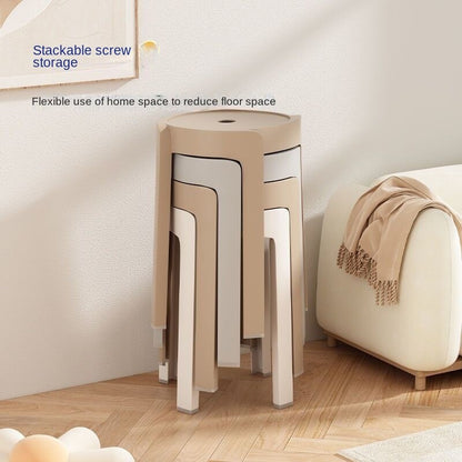 NordicNest | Stylish Minimalist Stackable Dining Stools for Modern Homes 1