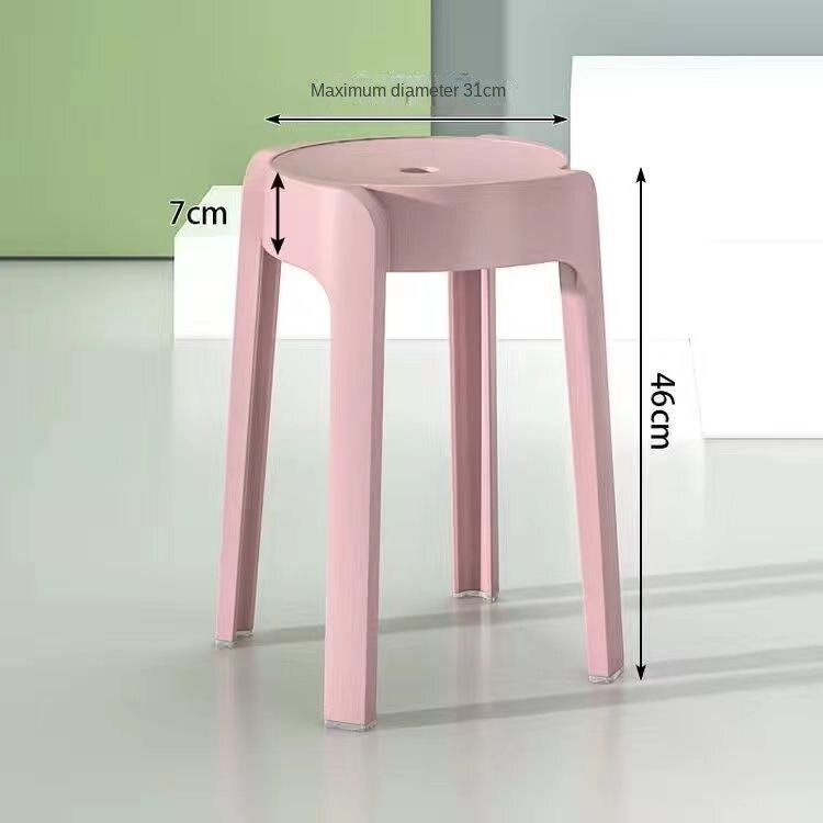 NordicNest | Stylish Minimalist Stackable Dining Stools for Modern Homes 7