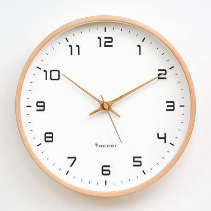 Classic Silent Quartz Wall Clock
