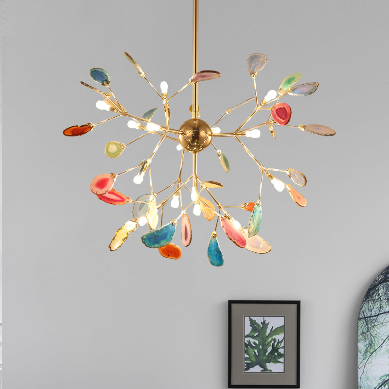Elegant Crystal Drop Chandelier - Lusomart