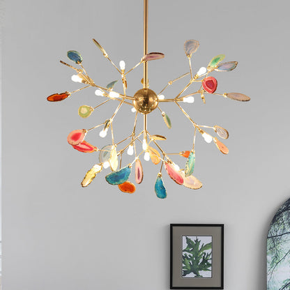 Elegant Crystal Drop Chandelier - Lusomart