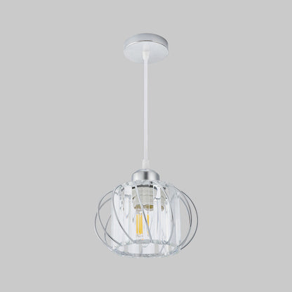 Nordic Simple Globular Glass Hallway Pendant Lighting 12