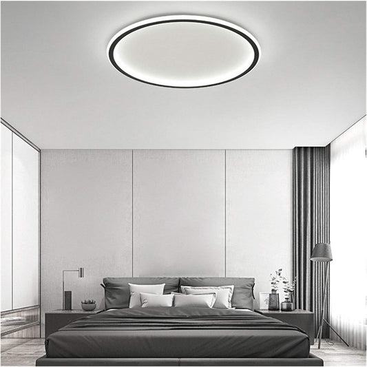 Contemporary Round LED Ceiling Light Fixture - Lusomart