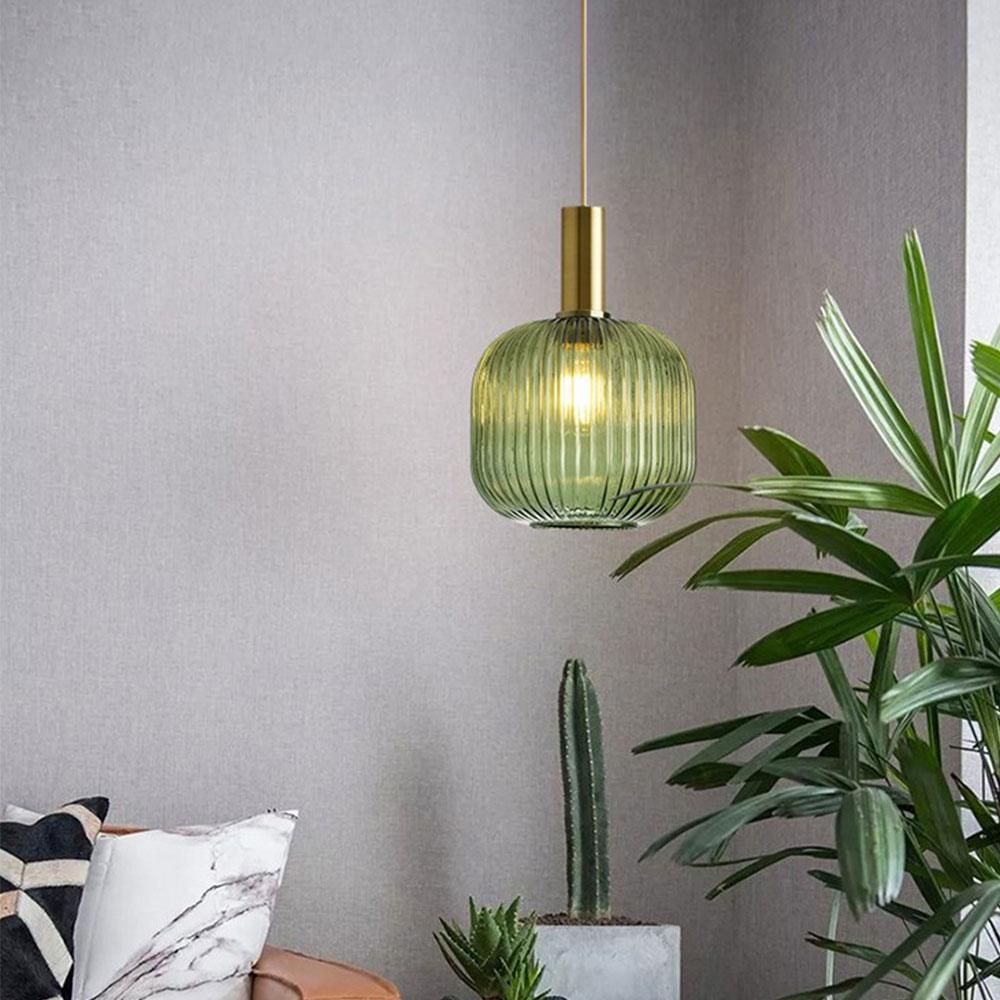 Sleek Glass Drop Pendant Light for Home Decor