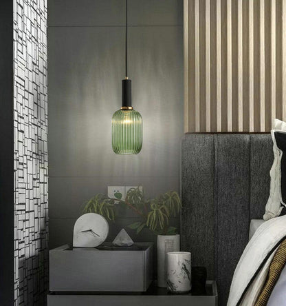 Sleek Glass Drop Pendant Light for Home Decor