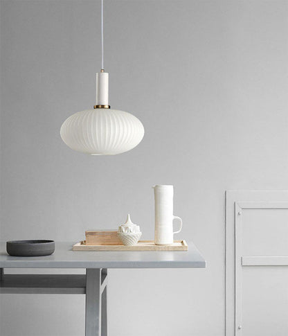 Sleek Glass Drop Pendant Light for Home Decor
