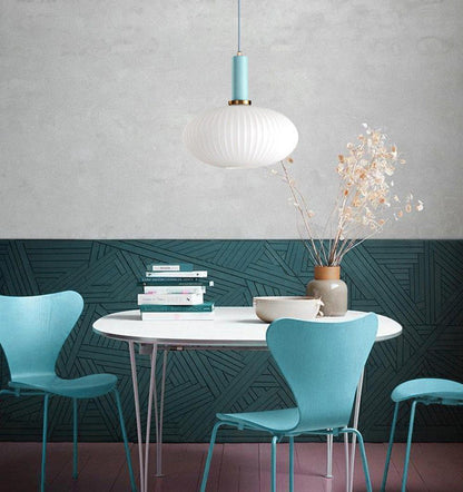 Sleek Glass Drop Pendant Light for Home Decor
