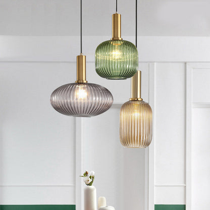 Sleek Glass Drop Pendant Light for Home Decor