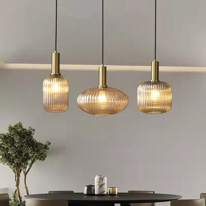 Sleek Glass Drop Pendant Light for Home Decor