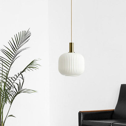 Sleek Glass Drop Pendant Light for Home Decor