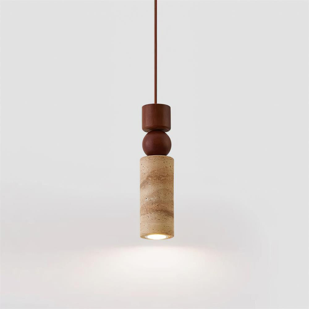 Simple Stone Drop Pendant Light - Lusomart