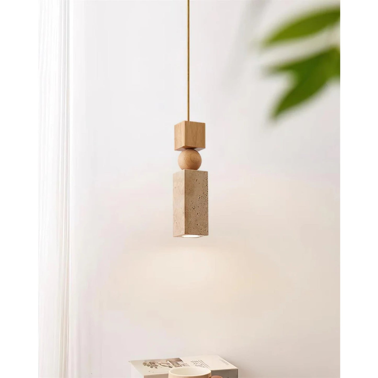 Norvello Travertine Pendant Lamp 7
