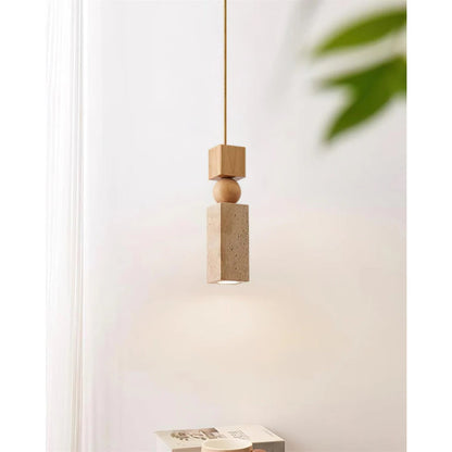 Norvello Travertine Pendant Lamp 7