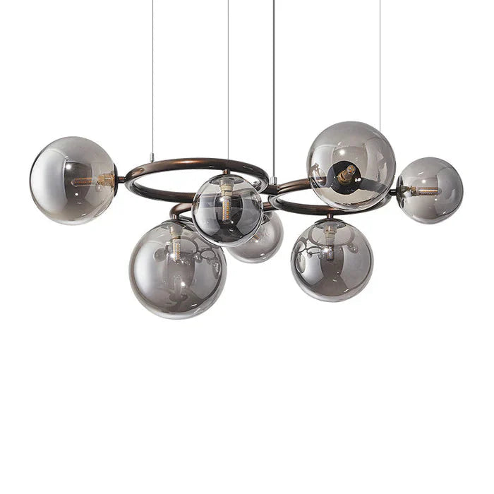 Sleek Glass Pendant Cluster Ceiling Light - Lusomart