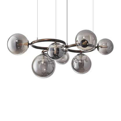 Sleek Glass Pendant Cluster Ceiling Light - Lusomart