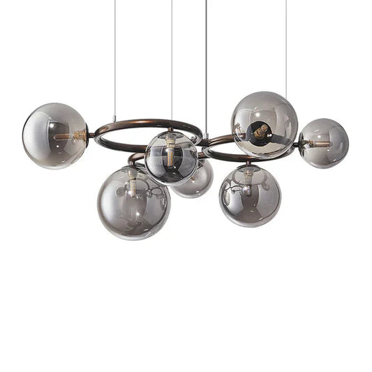 Sleek Glass Pendant Cluster Ceiling Light - Lusomart