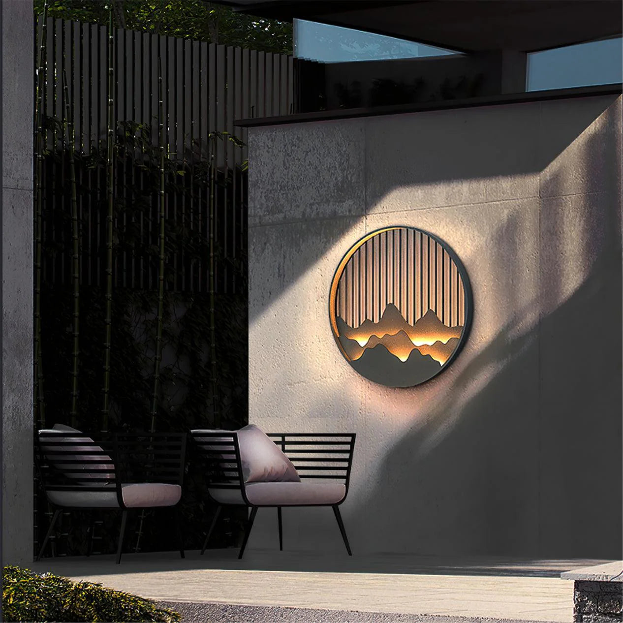 Novalith | Modern Mountain-Inspired Outdoor Wall Light for Homes 3