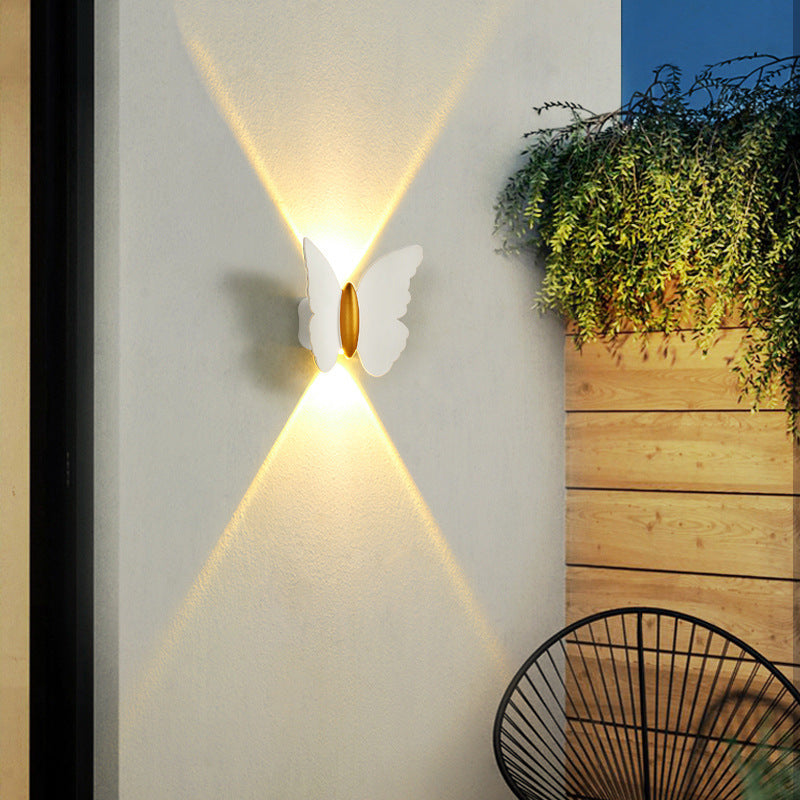 Novora | Artistic Butterfly Wall Lamp for Stylish Outdoor Design 1