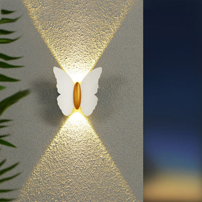Novora | Artistic Butterfly Wall Lamp for Stylish Outdoor Design 2