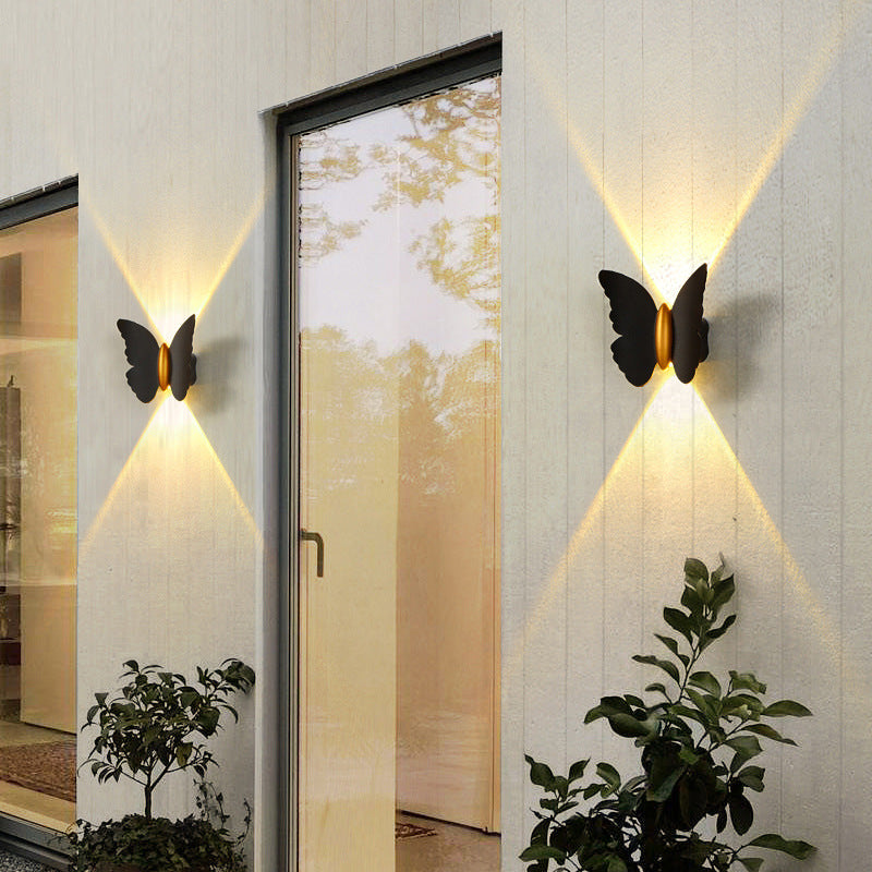 Novora | Artistic Butterfly Wall Lamp for Stylish Outdoor Design 3