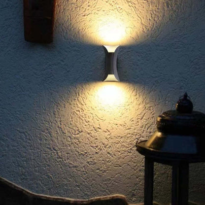 Outdoor Round Wall Mount LED Light Fixture
