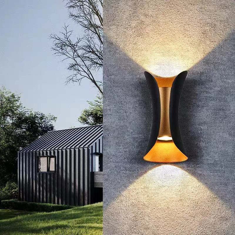 Outdoor Round Wall Mount LED Light Fixture