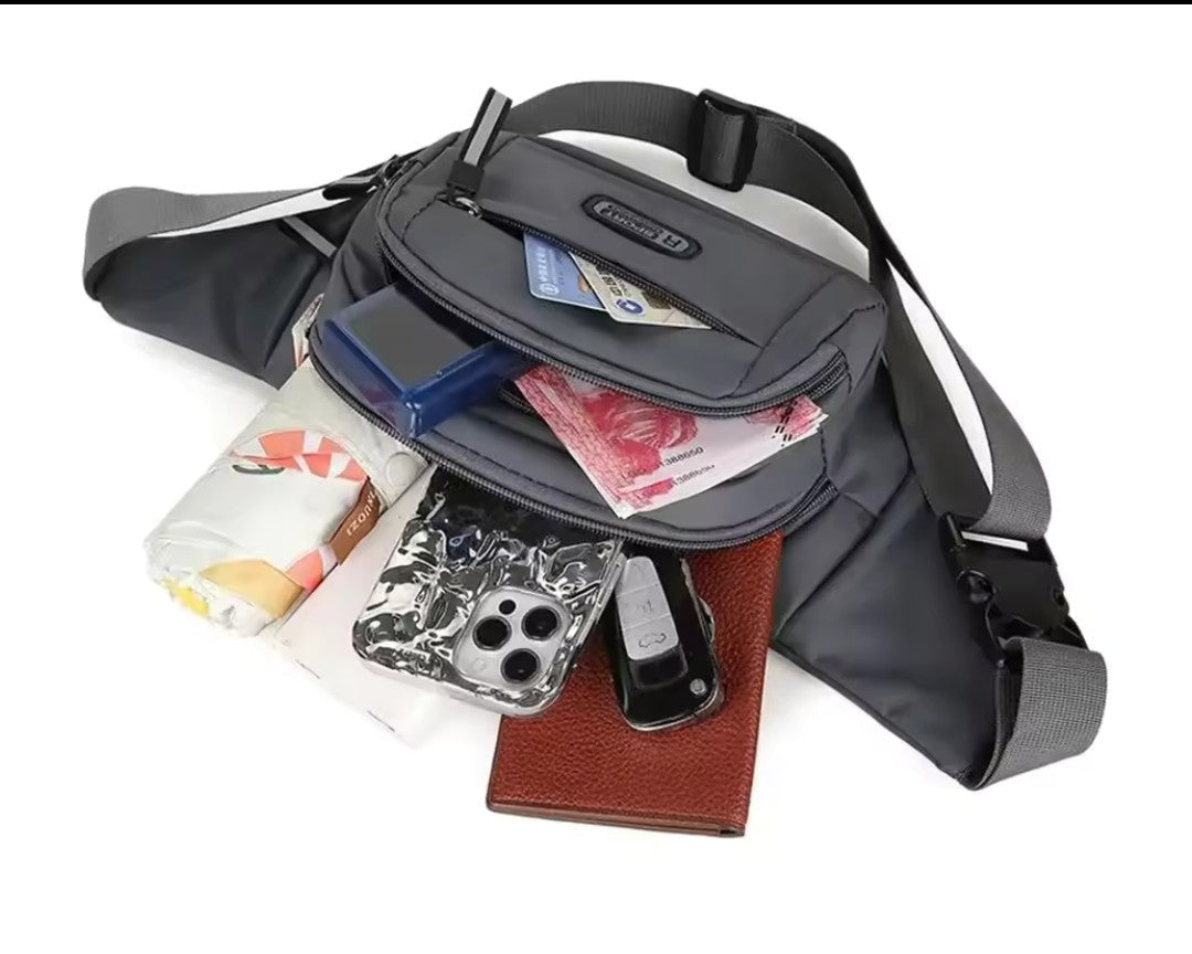 NylonFlex | Stylish Versatile Unisex Waist Bag for Active Lifestyle 1