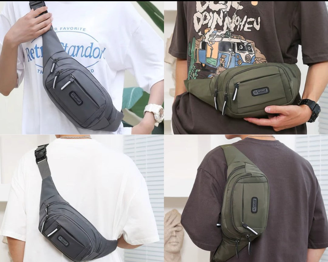 NylonFlex | Stylish Versatile Unisex Waist Bag for Active Lifestyle 2