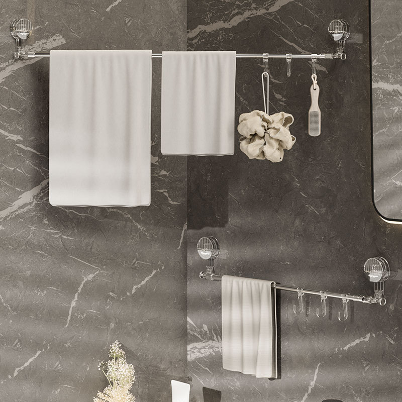 Space Saving Foldable Towel Bar