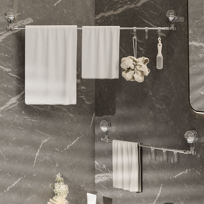 Space Saving Foldable Towel Bar