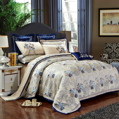 Elegant Eastern Pattern Premium Bedding Set
