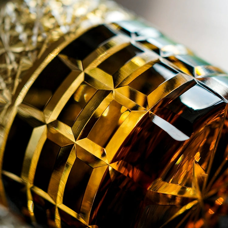 Luxury Cut Crystal Whisky Glass Gift Set