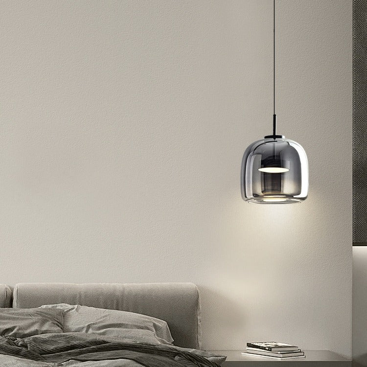 Stylish Glass Pendant Lamp – Soft Warm Lighting