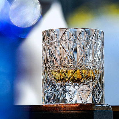 Luxury Whisky Glass Set in Wooden Gift Box