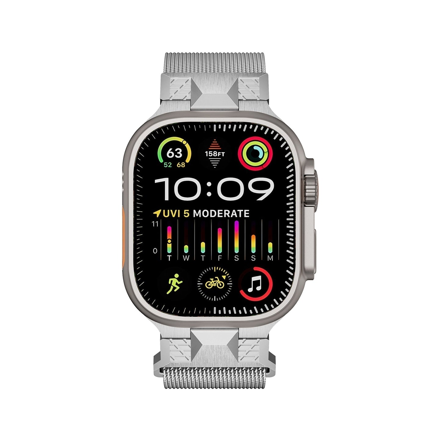 Comfortable Leather Magnetic Watch Band For Apple Watch