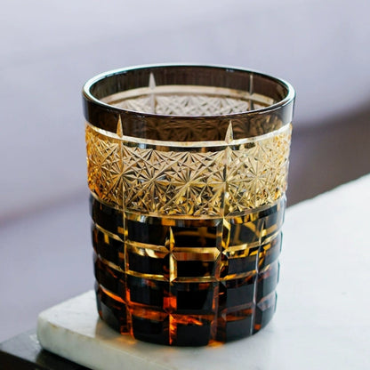 Luxury Cut Crystal Whisky Glass Gift Set