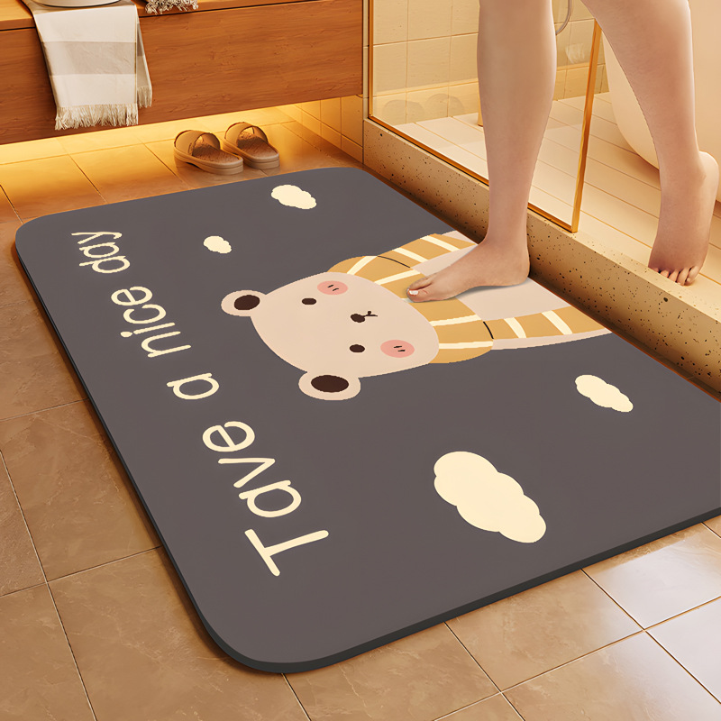Quick-Dry Welcome Door Mat