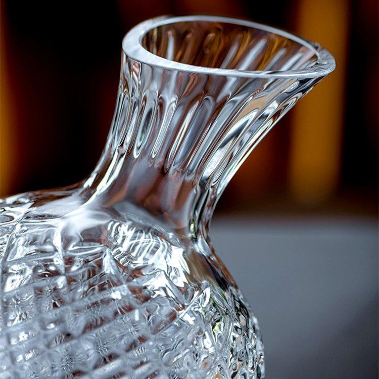 Luxury Crystal 360 Rotating Wine Decanter