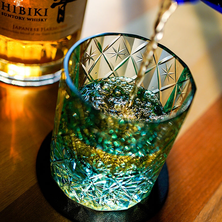 Luxury Whisky Glass Set in Wooden Gift Box