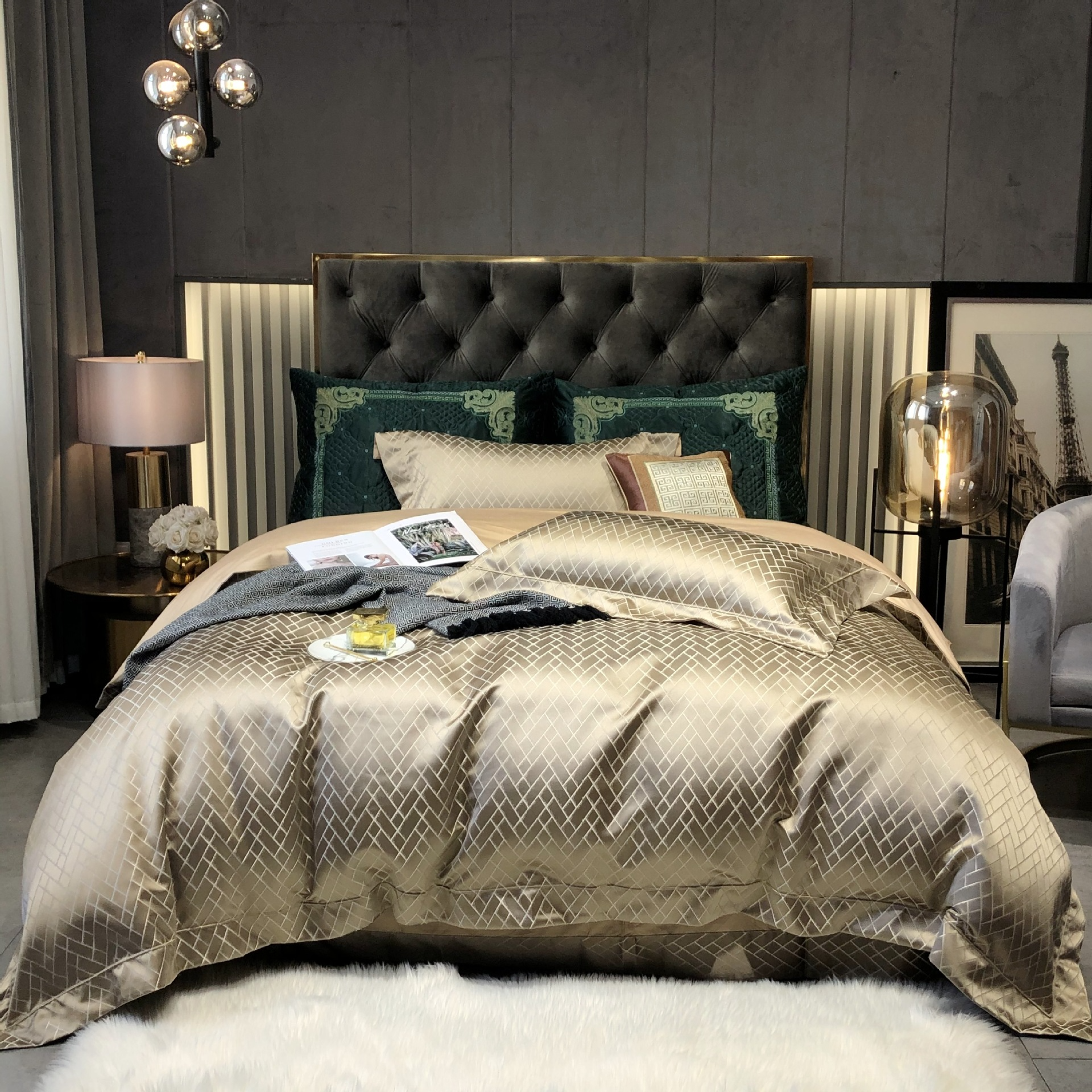 Soft Luxe Cotton Bedding Set for All Seasons - Lusomart