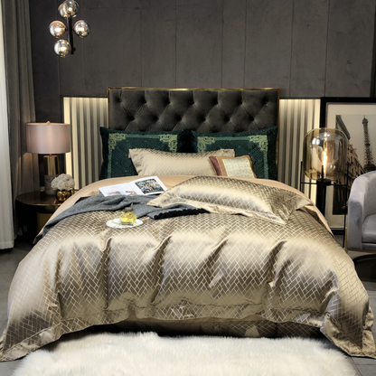 Soft Luxe Cotton Bedding Set for All Seasons - Lusomart