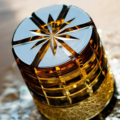 Luxury Cut Crystal Whisky Glass Gift Set