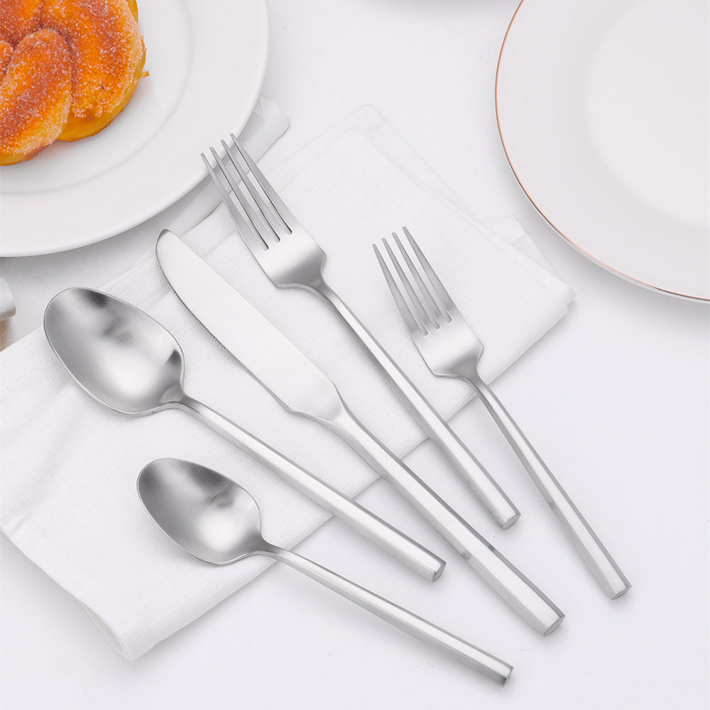 Premium Stainless Steel Flatware Set - Lusomart