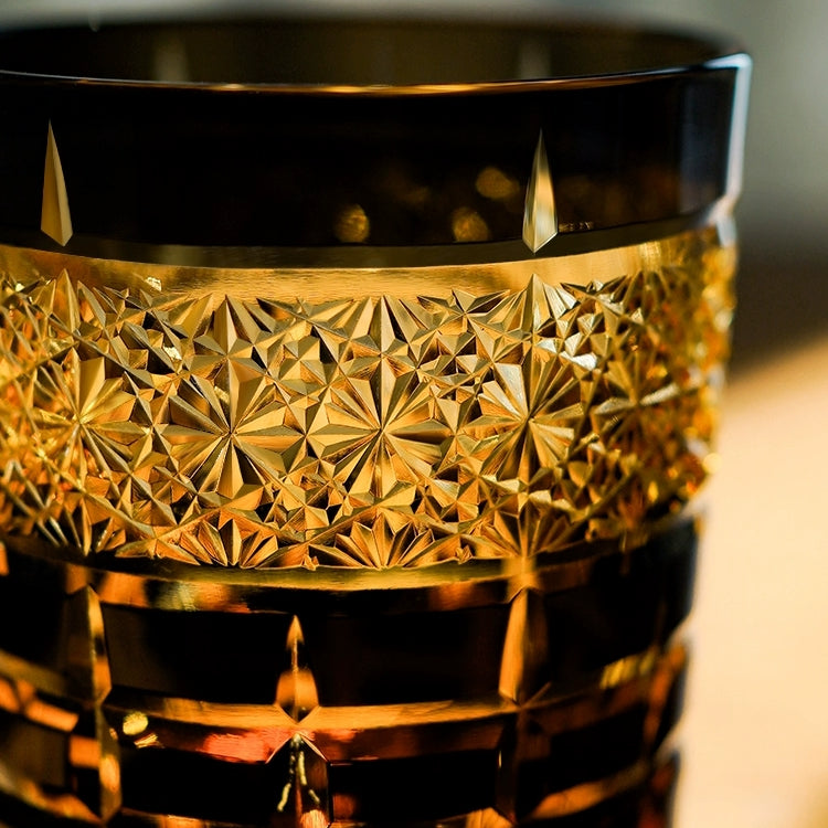 Luxury Cut Crystal Whisky Glass Gift Set